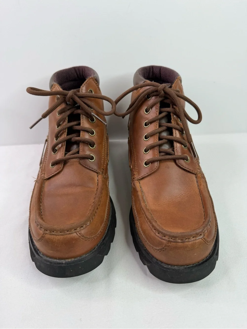 Polo Sport Ralph Lauren Vintage 90’s Redway Leather Boots Size 8